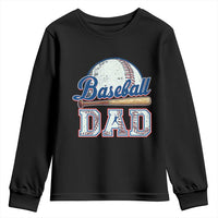 Baseball Dad Youth Sweatshirt Baseball Sport Lovers For Father's Day