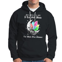 Best Believe I'm Still Bejeweled I Can Make The Whole Place Shimmer Hoodie - Wonder Print Shop