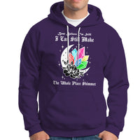 Best Believe I'm Still Bejeweled I Can Make The Whole Place Shimmer Hoodie - Wonder Print Shop