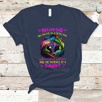 Nurse Appreciation T Shirt Nurse Has An Eye Of A Detective Heart Of An Angel And The Patience Of A Saint Nurse Gifts for Nurse Week - Wonder Print Shop