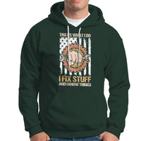 Handyman Hoodie Ask Grandpa Anything Funny Fathers Day Tee - Wonder Print Shop