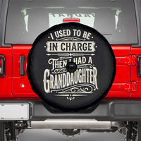 Vintage Style Western Funny Grandpas Girls Spare Tire Cover I Used To Be In Charge Then I Had A Granddaughter Retro Look