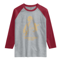 America's 250th George Washington Rock Star Raglan Shirt Funny Electric Guitar Player Vintage 1776 to 2026 Semiquincentennial