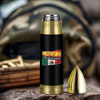 Spain Mexico Heritage Pride Bullet Tumbler Yes I'm Both Identity Roots for Hispanics Latinos - Wonder Print Shop