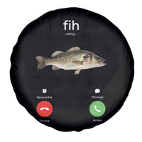 Fih Calling Funny Fish Spare Tire Cover Fishing Lover Hilarious Phone Call Parody - Wonder Print Shop
