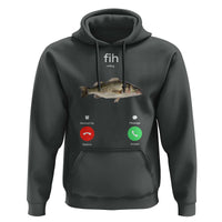 Fih Calling Funny Fish Hoodie Fishing Lover Hilarious Phone Call Parody - Wonder Print Shop