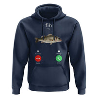Fih Calling Funny Fish Hoodie Fishing Lover Hilarious Phone Call Parody - Wonder Print Shop