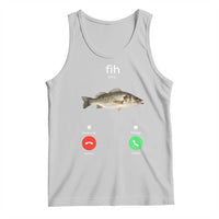 Fih Calling Funny Fish Tank Top Fishing Lover Hilarious Phone Call Parody - Wonder Print Shop