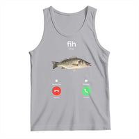 Fih Calling Funny Fish Tank Top Fishing Lover Hilarious Phone Call Parody - Wonder Print Shop