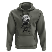 Funny Crow F Caw F Hoodie Gothic Raven and Moon TS02