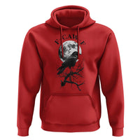 Funny Crow F Caw F Hoodie Gothic Raven and Moon TS02