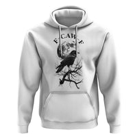 Funny Crow F Caw F Hoodie Gothic Raven and Moon TS02