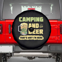 Funny Camping And Beer Spare Tire Cover That's Why I'm Here Camping Drinking Lover