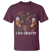 Beer Lover T Shirt I Do Crafts Beer Funny Home Brewing Vintage Craft Beer Lover - Wonder Print Shop