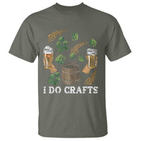 Beer Lover T Shirt I Do Crafts Beer Funny Home Brewing Vintage Craft Beer Lover - Wonder Print Shop