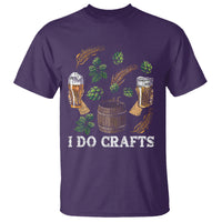 Beer Lover T Shirt I Do Crafts Beer Funny Home Brewing Vintage Craft Beer Lover - Wonder Print Shop