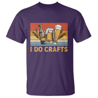 Beer Lover T Shirt I Do Crafts Beer Retro Home Brewing Vintage Craft Beer Lover - Wonder Print Shop