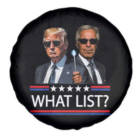 Funny Political Conspiracy Parody Spare Tire Cover What List Men in Black Meme - Wonder Print Shop