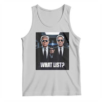 What List Dark Political Humor Tank Top Funny Political Conspiracy Parody - Wonder Print Shop