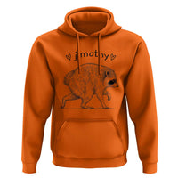 Cute Jimothy the Raccoon Hand Drawn Graphic Hoodie Seattle Trash Panda Lover Supporter
