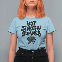 Hot Jimothy Summer Funny Viral Seattle Raccoon Graphic T Shirt For Women Viral Trash Panda Meme