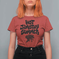 Hot Jimothy Summer Funny Viral Seattle Raccoon Graphic T Shirt For Women Viral Trash Panda Meme
