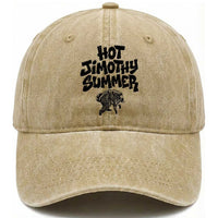 Hot Jimothy Summer Funny Viral Seattle Raccoon Graphic Washed Cotton Baseball Cap Viral Trash Panda Meme