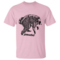 Jimothy Viral Seattle Raccoon Vintage Woodcut Style Graphic T Shirt Funny Trash Panda Wildlife Meme