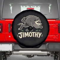 Funny Running Jimothy the Raccoon Spare Tire Cover Viral Seattle Trash Panda Meme