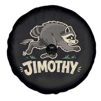 Funny Running Jimothy the Raccoon Spare Tire Cover Viral Seattle Trash Panda Meme