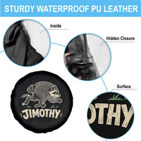 Funny Running Jimothy the Raccoon Spare Tire Cover Viral Seattle Trash Panda Meme