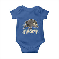 Funny Running Jimothy the Raccoon Baby Onesie Viral Seattle Trash Panda Meme