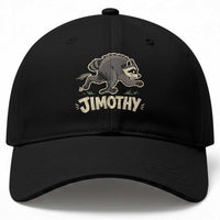 Funny Running Jimothy the Raccoon Baseball Cap Viral Seattle Trash Panda Meme