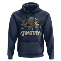 Funny Running Jimothy the Raccoon Hoodie Viral Seattle Trash Panda Meme