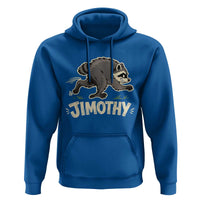 Funny Running Jimothy the Raccoon Hoodie Viral Seattle Trash Panda Meme