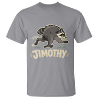 Funny Running Jimothy the Raccoon T Shirt Viral Seattle Trash Panda Meme