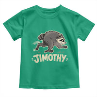 Funny Running Jimothy the Raccoon Toddler T Shirt Viral Seattle Trash Panda Meme