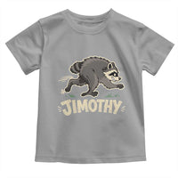 Funny Running Jimothy the Raccoon Toddler T Shirt Viral Seattle Trash Panda Meme