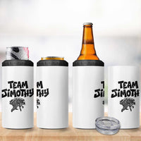 Vintage Team Jimothy the Raccoon Fan Club 4 in 1 Can Cooler Tumbler Viral Seattle Trash Panda Lover Supporter