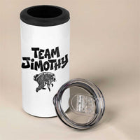 Vintage Team Jimothy the Raccoon Fan Club 4 in 1 Can Cooler Tumbler Viral Seattle Trash Panda Lover Supporter