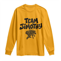 Vintage Team Jimothy the Raccoon Fan Club Long Sleeve Shirt Viral Seattle Trash Panda Lover Supporter