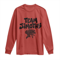 Vintage Team Jimothy the Raccoon Fan Club Long Sleeve Shirt Viral Seattle Trash Panda Lover Supporter