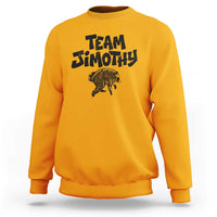 Vintage Team Jimothy the Raccoon Fan Club Sweatshirt Viral Seattle Trash Panda Lover Supporter