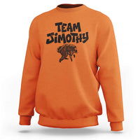 Vintage Team Jimothy the Raccoon Fan Club Sweatshirt Viral Seattle Trash Panda Lover Supporter