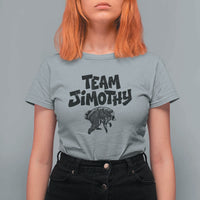 Vintage Team Jimothy the Raccoon Fan Club T Shirt For Women Viral Seattle Trash Panda Lover Supporter