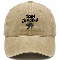 Vintage Team Jimothy the Raccoon Fan Club Washed Cotton Baseball Cap Viral Seattle Trash Panda Lover Supporter