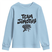 Vintage Team Jimothy the Raccoon Fan Club Youth Sweatshirt Viral Seattle Trash Panda Lover Supporter