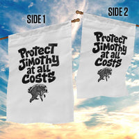 Protect Jimothy At All Costs Viral Seattle Raccoon Garden Flag Trash Panda Legend Lover Supporter
