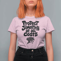 Protect Jimothy At All Costs Viral Seattle Raccoon T Shirt For Women Trash Panda Legend Lover Supporter
