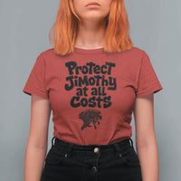 Protect Jimothy At All Costs Viral Seattle Raccoon T Shirt For Women Trash Panda Legend Lover Supporter
